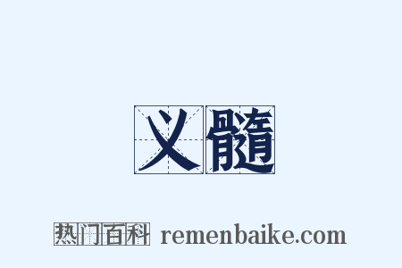 义髓是什么意思的图片